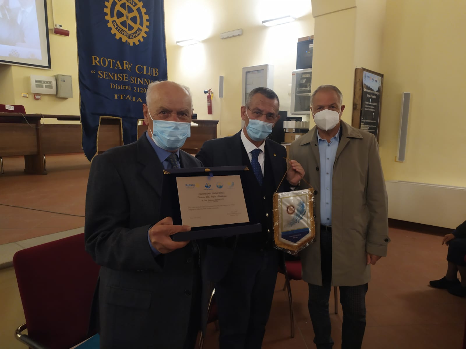 La Siritide 21 11 2021 Il Rotary Club Senise Sinnia Ha Celebrato 